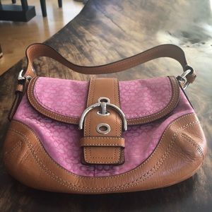 Coach small signature canvas bag